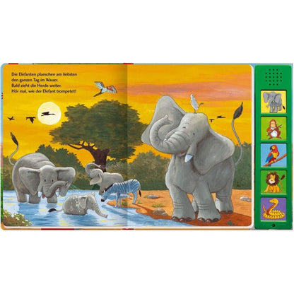 Coppenrath Verlag Hör mal, wer da brüllt und trompetet! (Soundbuch)