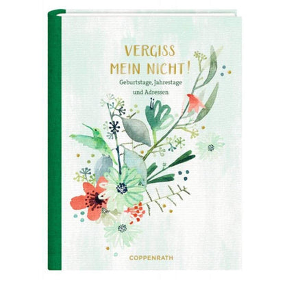 Coppenrath Verlag Immerwährender Geburtstagskalender Vergiss mein nicht!