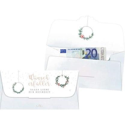 Coppenrath Verlag Kuvert f.Geld-/Gutscheingeschenk Wunscherfüller-Zur Hochzeit