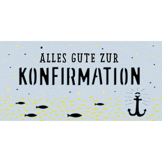 Coppenrath Verlag Kuvert für Geld- oder Gutschein: Alles Gute zur Konfirmation