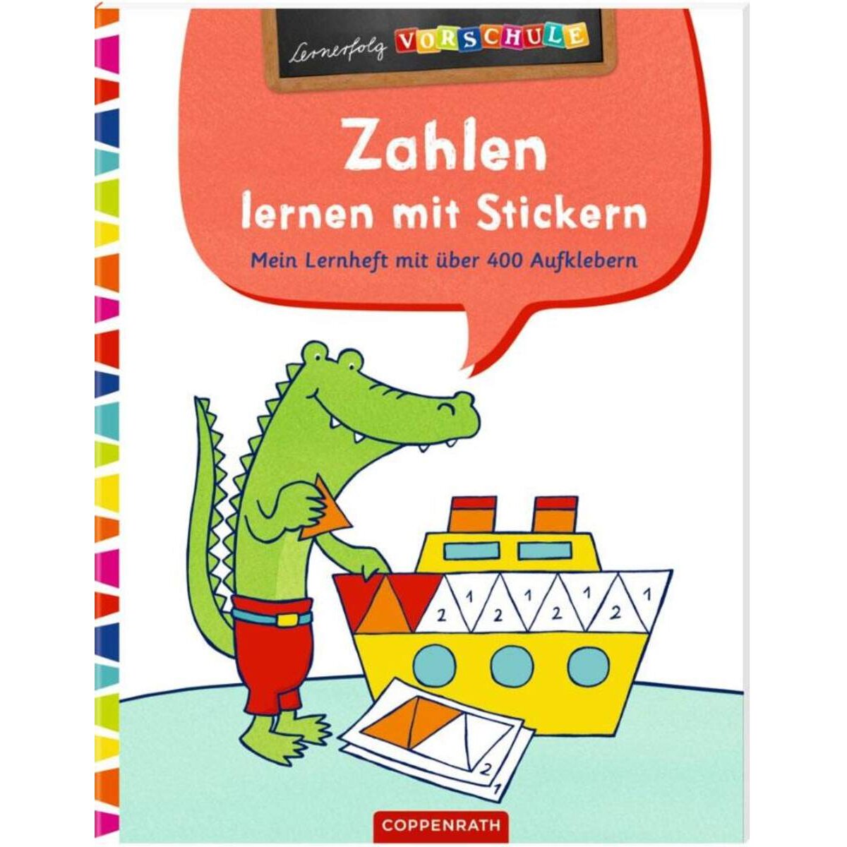 Coppenrath Verlag Lernerfolg Vorschule: Zahlen lernen mit Stickern (Lernheft)