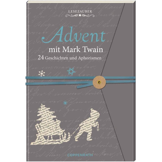 Coppenrath Verlag Lesezauber: Advent mit Mark Twain - Briefbuch zum Aufschneiden