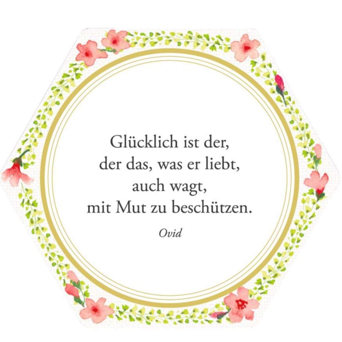 Coppenrath Verlag LiteraDose: Liebe für jeden Tag 100 Spruchkarten