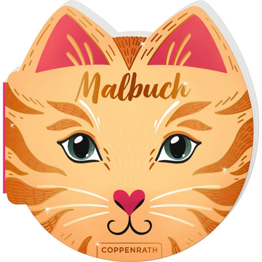 Coppenrath Verlag Malbuch Cat - 100% selbst gemacht