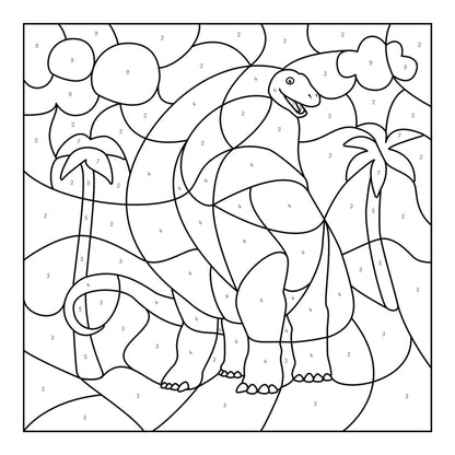 Coppenrath Verlag Malen nach Zahlen - T-Rex World