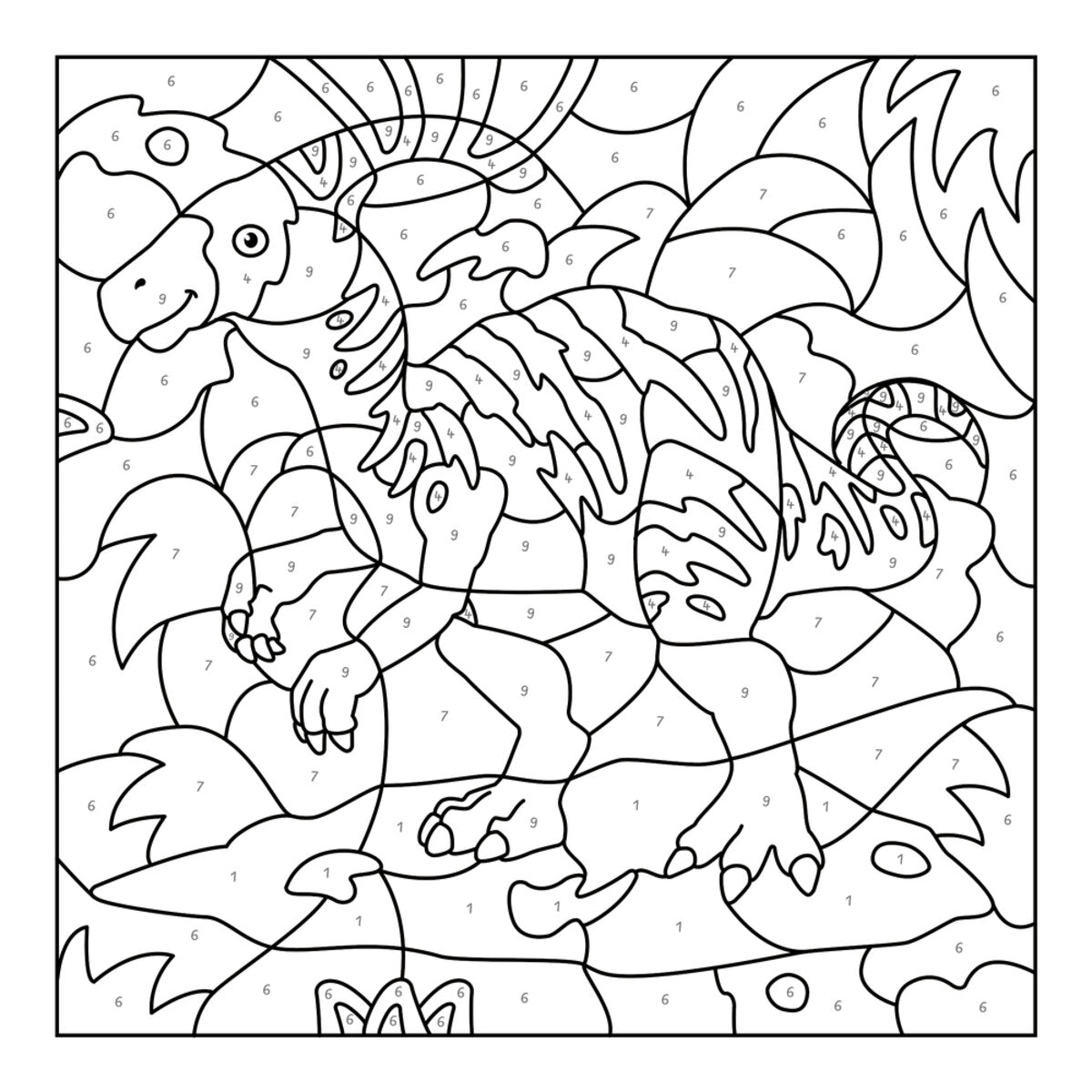 Coppenrath Verlag Malen nach Zahlen - T-Rex World