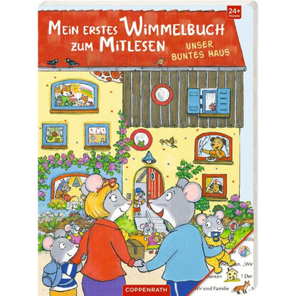 Coppenrath Verlag Mein 1. Wimmelbuch zum Mitlesen: Unser buntes Haus