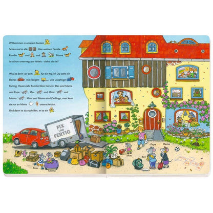 Coppenrath Verlag Mein 1. Wimmelbuch zum Mitlesen: Unser buntes Haus