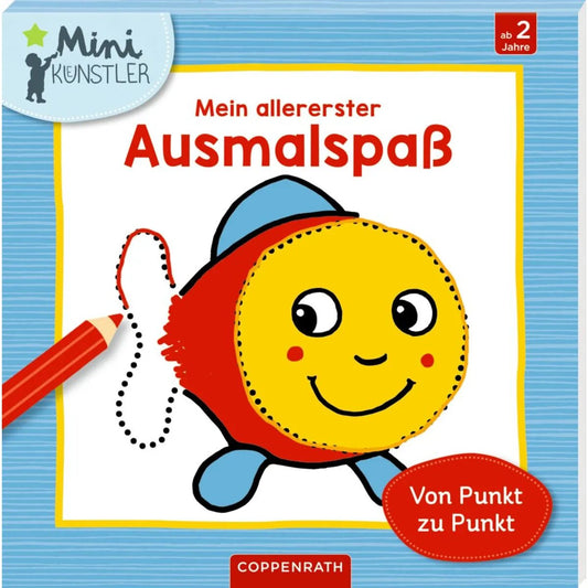Coppenrath Verlag Mein allererster Ausmalspaß - Von Punkt zu Punkt (Mini-Künstler)