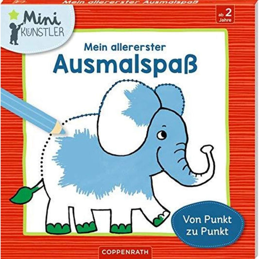 Coppenrath Verlag Mein allererster Ausmalspaß - Von Punkt zu Punkt (Mini-K.)