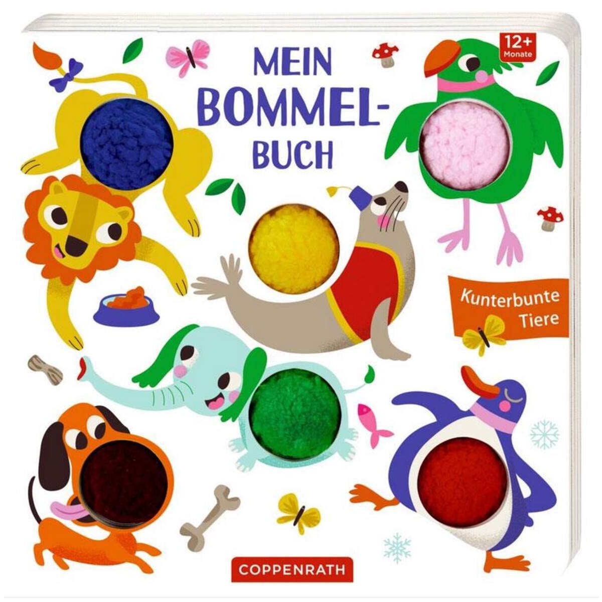 Coppenrath Verlag Mein Bommel-Buch: Kunterbunte Tiere