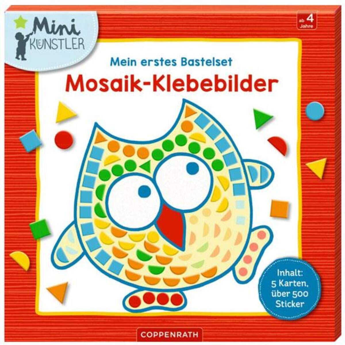 Coppenrath Verlag Mein erstes Bastelset: Mosaik-Klebebilder (Mini-Künstler)