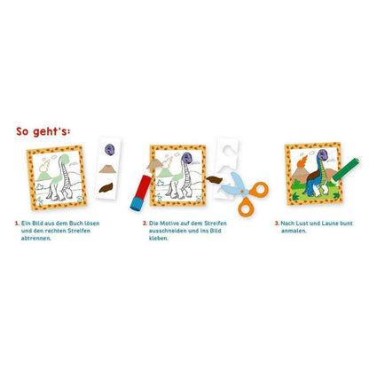 Coppenrath Verlag Mein erstes Dino-Bastelbuch (Mini-Künstler)
