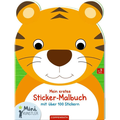 Coppenrath Verlag Mein erstes Sticker-Malbuch: Tiger (Mini-Künstler)