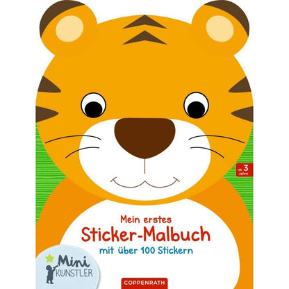 Coppenrath Verlag Mein erstes Sticker-Malbuch: Tiger (Mini-Künstler)