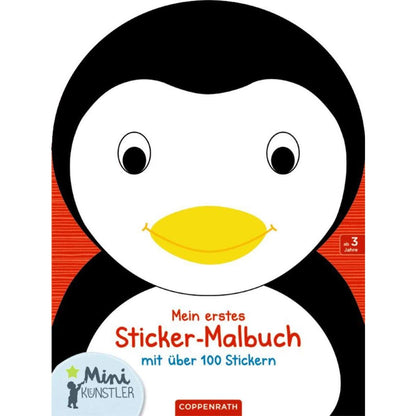 Coppenrath Verlag Mein erstes Sticker-Malbuch: Pinguin (Mini-Künstler)