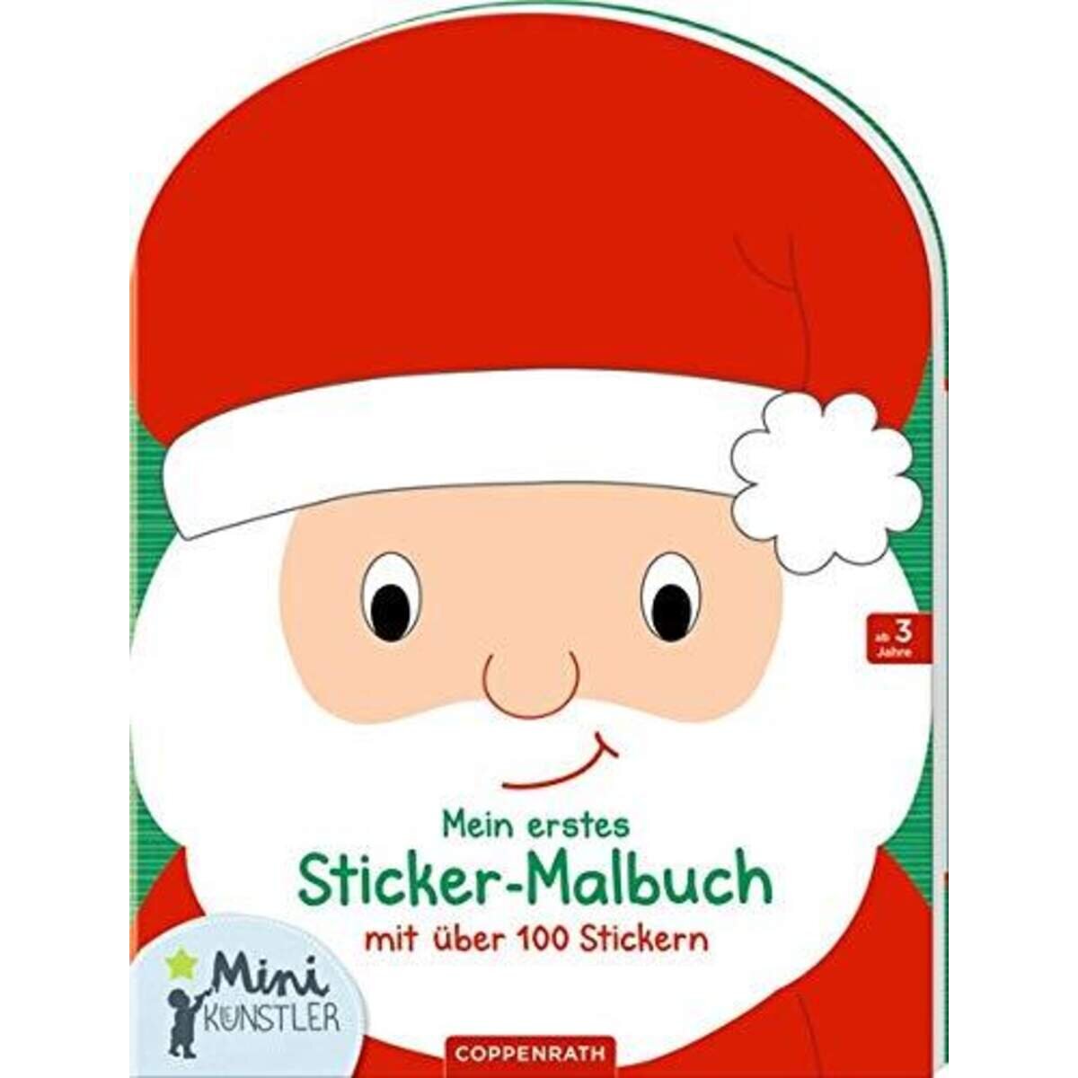 Coppenrath Verlag Mein erstes Sticker-Malbuch - Weihnachten (Mini-Künstler)