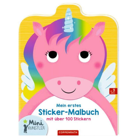 Coppenrath Verlag Mein erstes Sticker-Malbuch: Einhorn (Mini-Künstler)