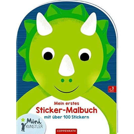 Coppenrath Verlag Mein erstes Sticker-Malbuch Dinosaurier