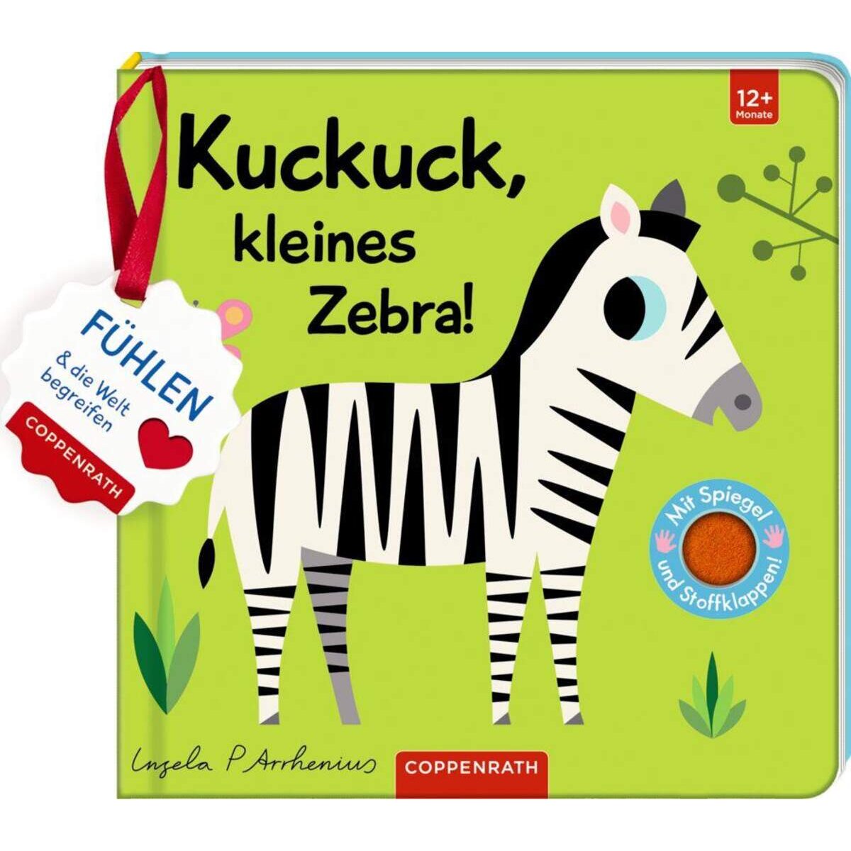 Coppenrath Verlag Mein Filz-Fühlbuch: Kuckuck, kleines Zebra!