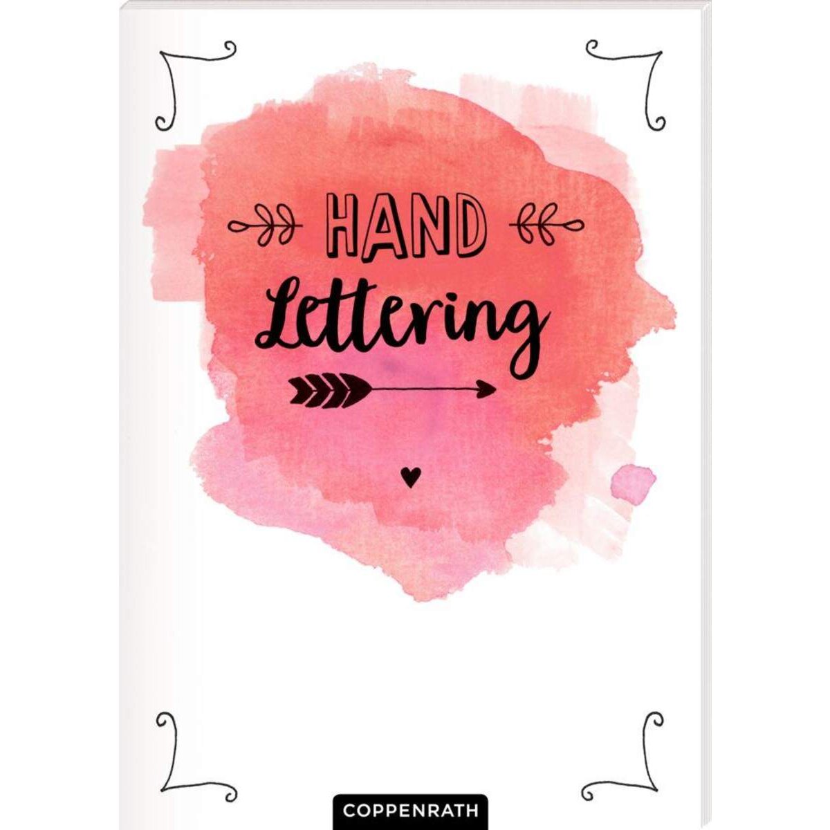 Coppenrath Verlag Mein Handlettering Starter-Set (100% selbst gemacht)