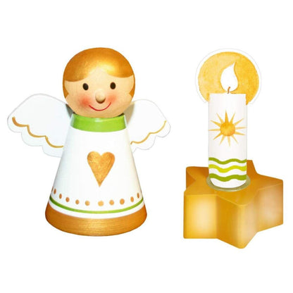 Coppenrath Verlag Mein kleiner Schutzengel - Engel mit Kerzenhalter