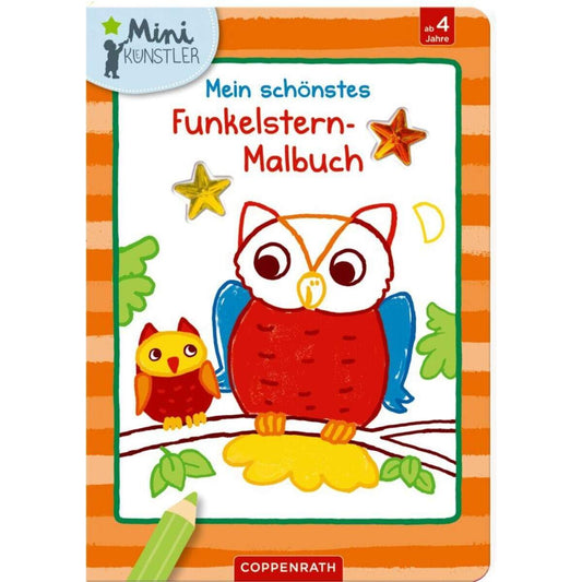 Coppenrath Verlag Mein schönstes Funkelstern-Malbuch Eulen