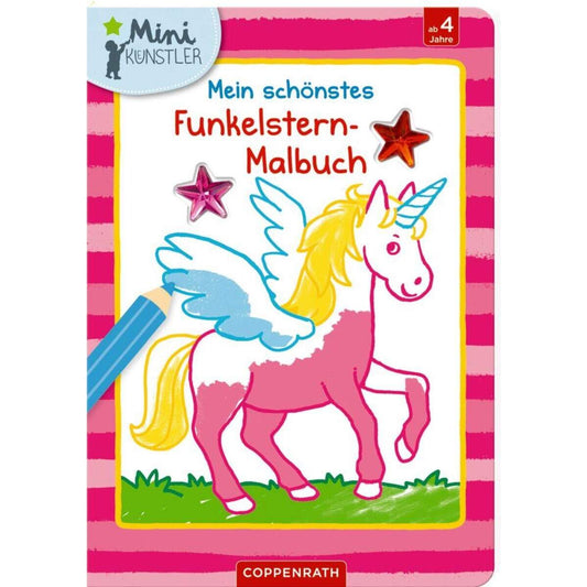 Coppenrath Verlag Mein schönstes Funkelstern-Malbuch Einhorn