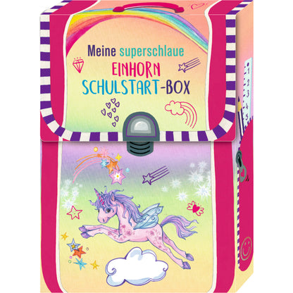 Coppenrath Verlag Meine superschlaue Einhorn Schulstart-Box (Einhorn-Paradies)