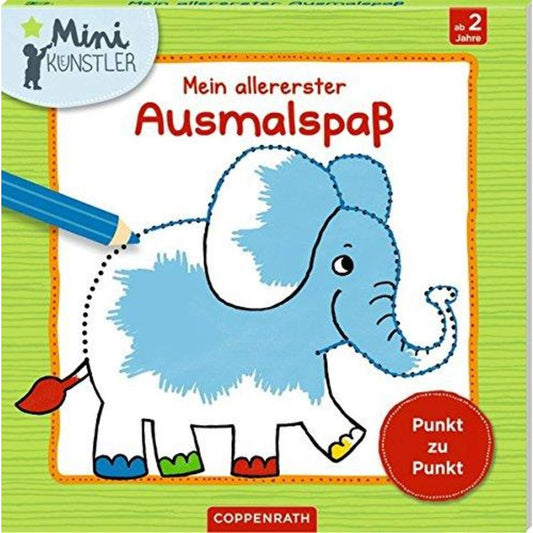 Coppenrath Verlag Mini-Künstler: Mein allererster Ausmalspaß - Punkt zu Punkt