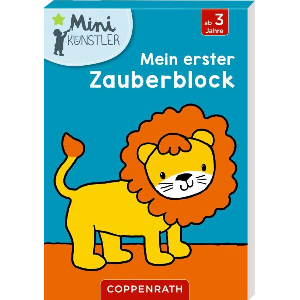 Coppenrath Verlag Mini-Künstler: Meine ersten Zauberbilder, 1 Stück, 4-fach sortiert