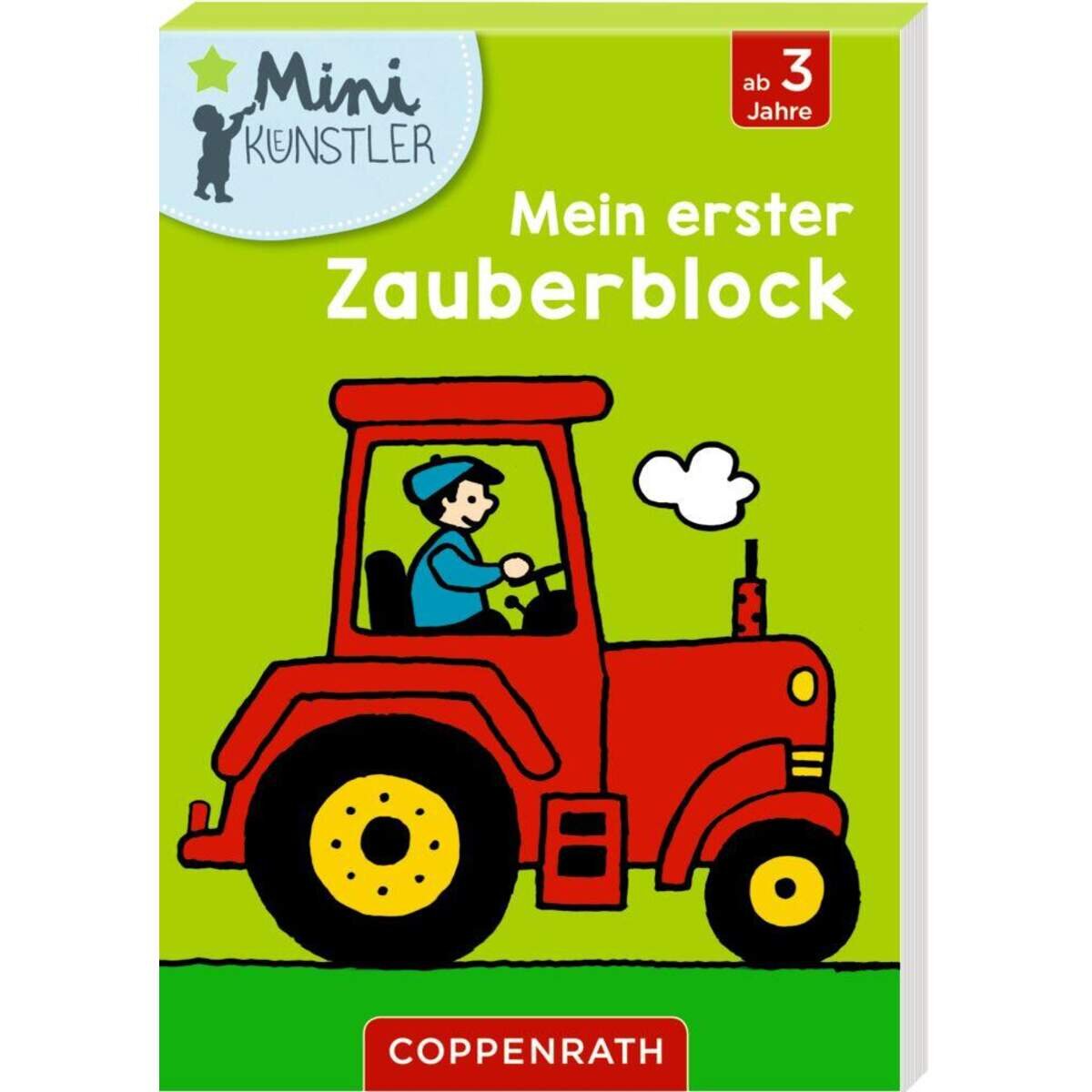 Coppenrath Verlag Mini-Künstler: Meine ersten Zauberbilder, 1 Stück, 4-fach sortiert