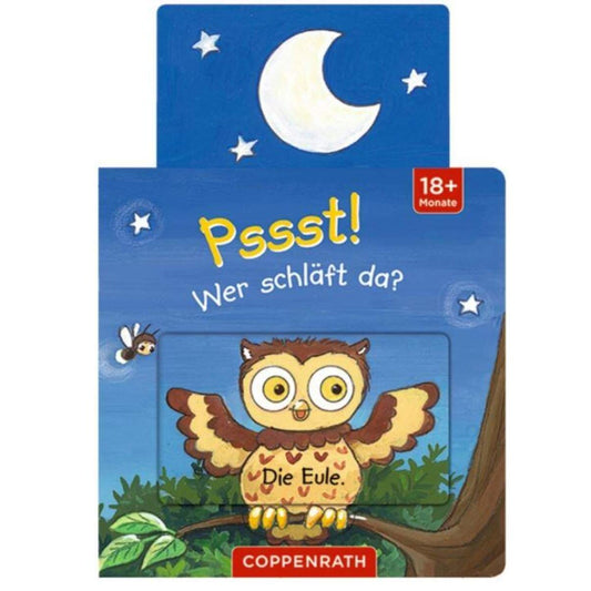 Coppenrath Verlag Mini-Pappe mit Schiebern: Pssst! Wer schläft da?