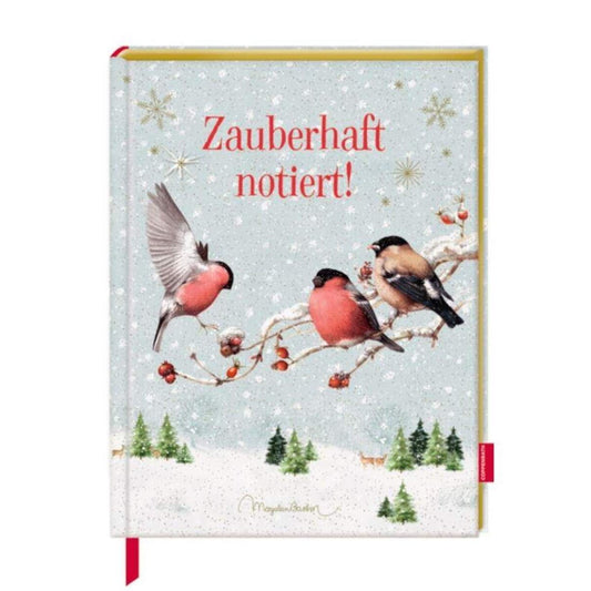 Coppenrath Verlag Notizbuch mit Glitzereinband Zauberhaft notiert!