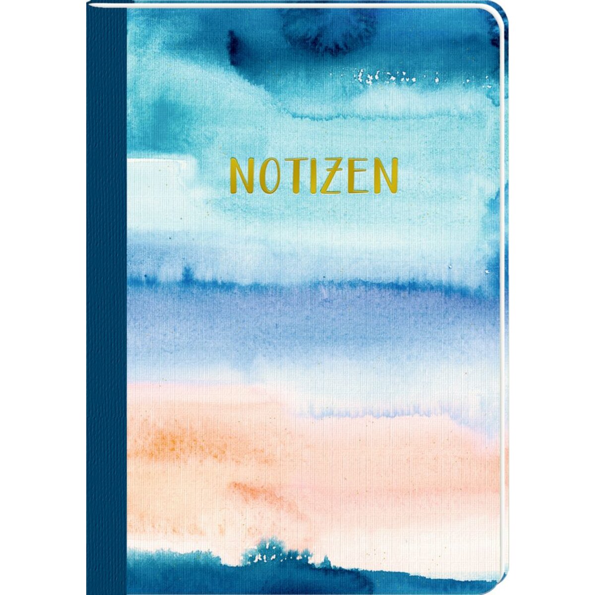 Coppenrath Verlag Notizheft DIN A5 - All about blue, 1 Stück; 6-fach sortiert