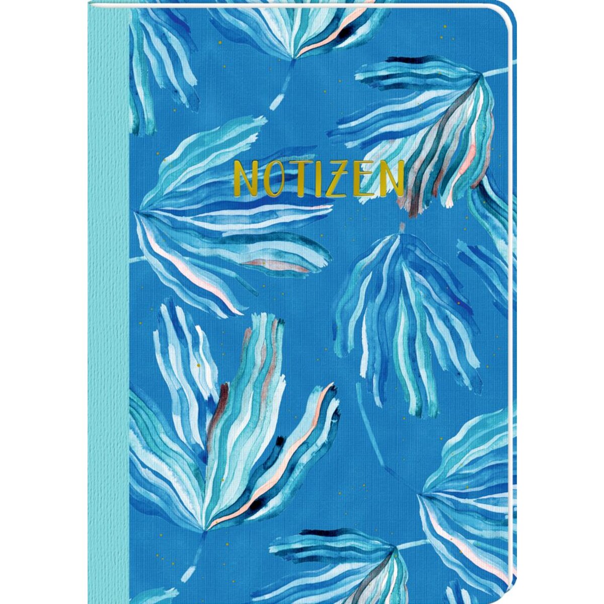 Coppenrath Verlag Notizheft DIN A5 - All about blue, 1 Stück; 6-fach sortiert