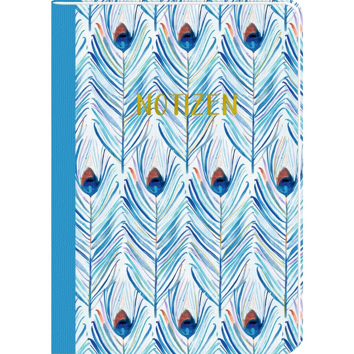 Coppenrath Verlag Notizheft DIN A5 - All about blue, 1 Stück; 6-fach sortiert