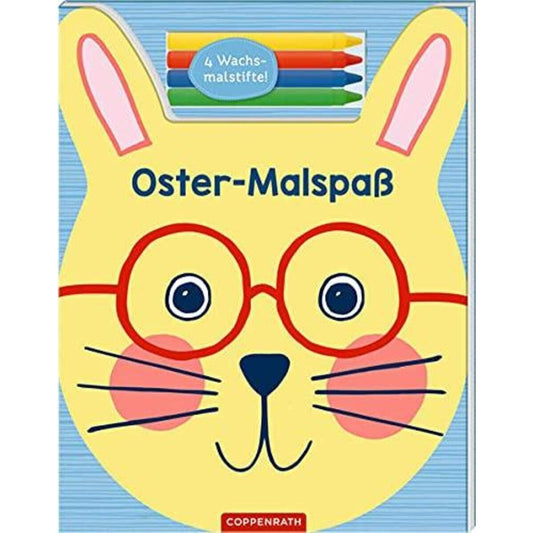 Coppenrath Verlag Oster-Malspaß (mit 4 Wachsmalstiften)