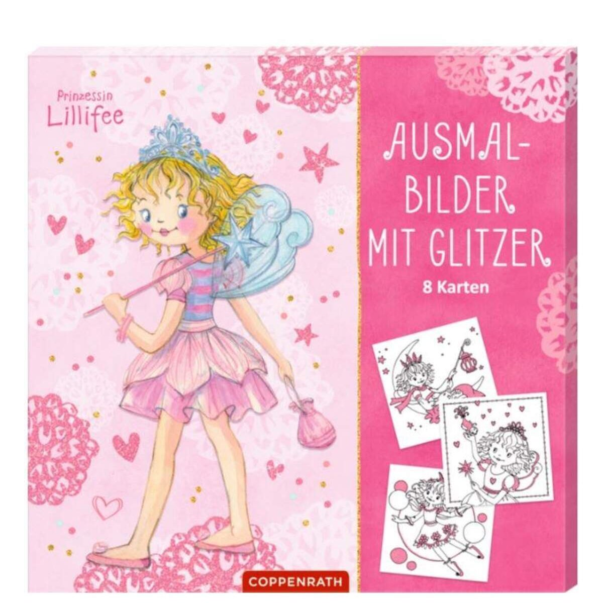 Coppenrath Verlag Prinzessin Lillifee Ausmalbilder mit Glitzer