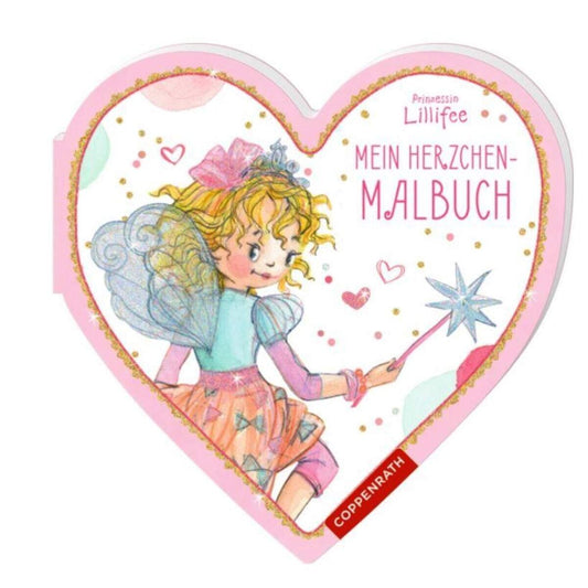 Coppenrath Verlag Prinzessin Lillifee: Mein Herzchen-Malbuch