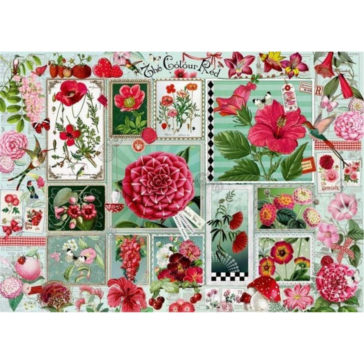 Coppenrath Verlag Puzzle The Colour Red - Barbara Behr 1000 Teile