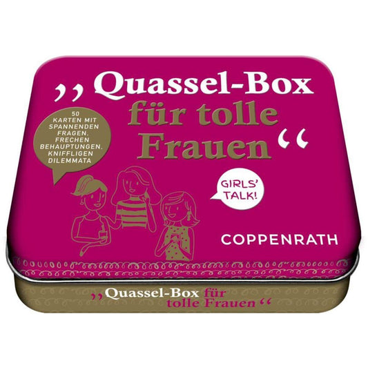 Coppenrath Verlag Quassel-Box für tolle Frauen
