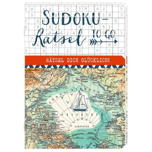 Coppenrath Verlag Rätselheft: Sudoku-Rätsel to go - Rätsel dich glücklich!
