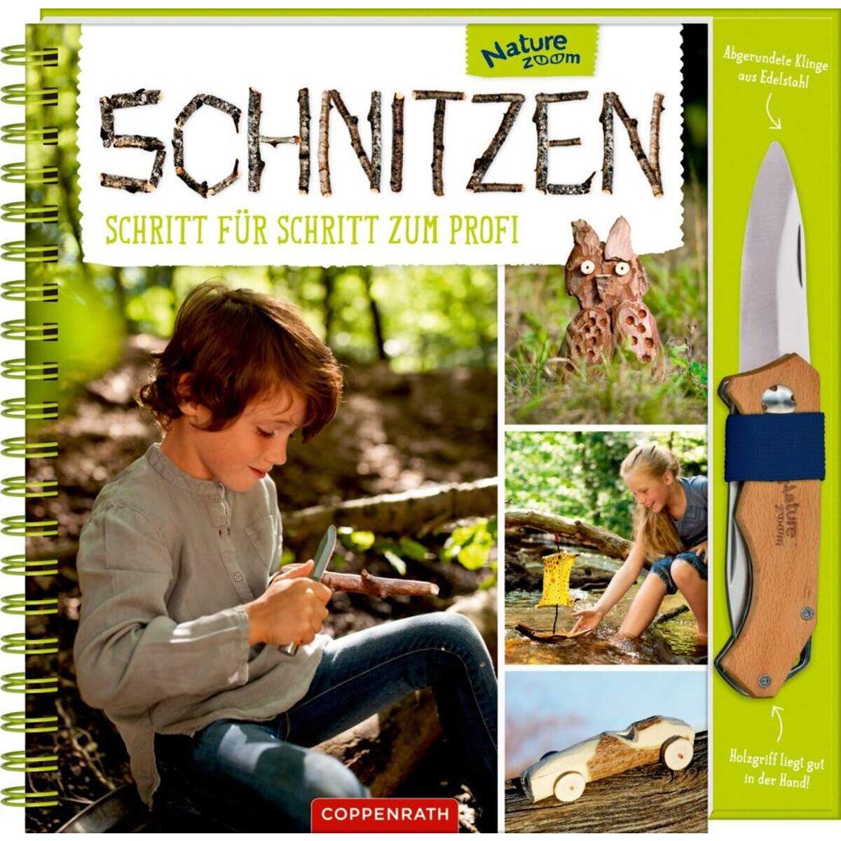 Coppenrath Verlag Schnitzen - Schritt für Schritt zum Profi (Nature Zoom)