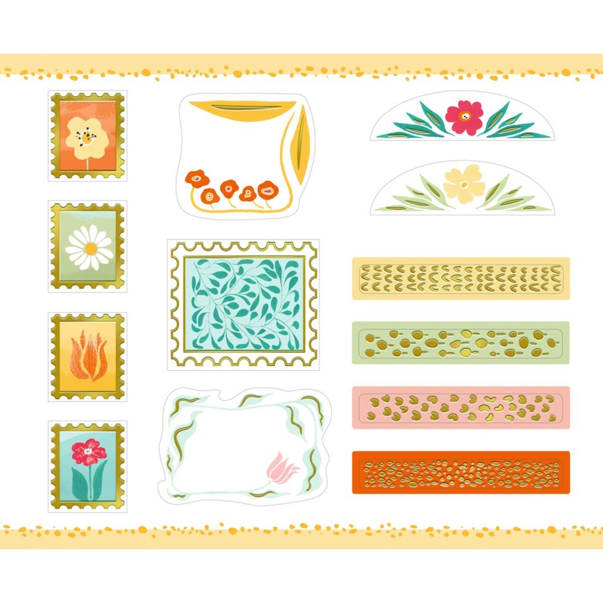 Coppenrath Verlag Stickerbuch - Etiketten & Sticker (Die Seele blüht auf)