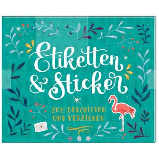 Coppenrath Verlag Stickerbuch Etiketten & Sticker - Zum Dekorieren und Verz.