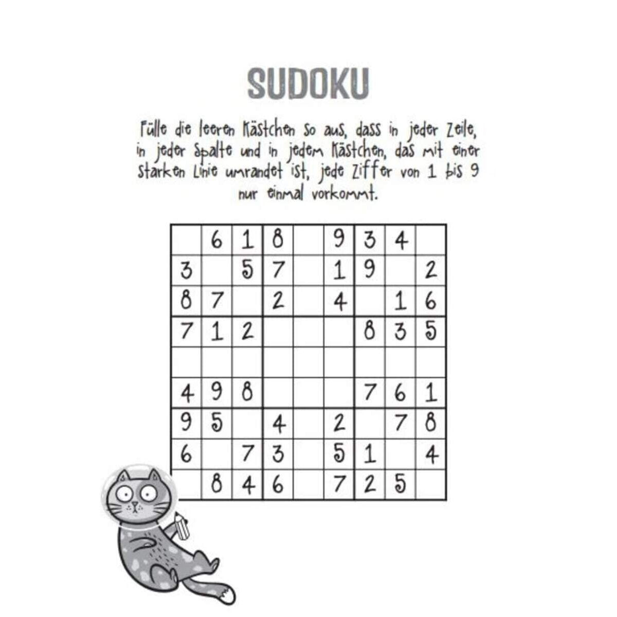 Coppenrath Verlag Sudoku-Rätsel für Profis