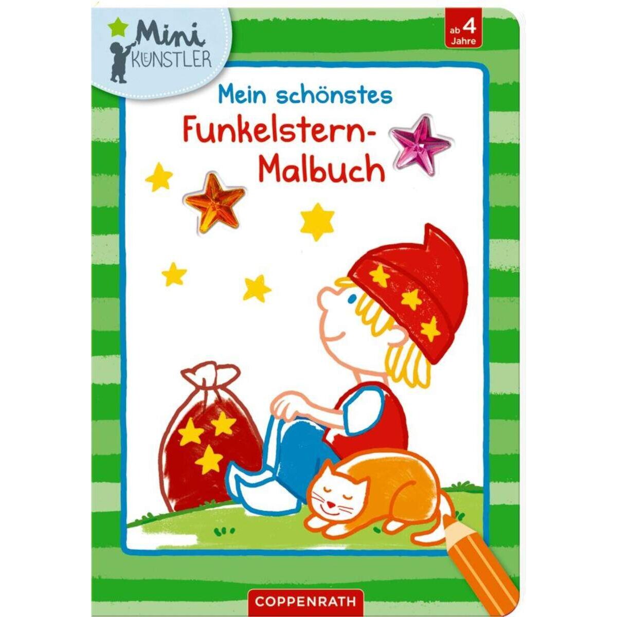 Coppenrath Verlag Verlag Mein schönstes Funkelstern-Malbuch