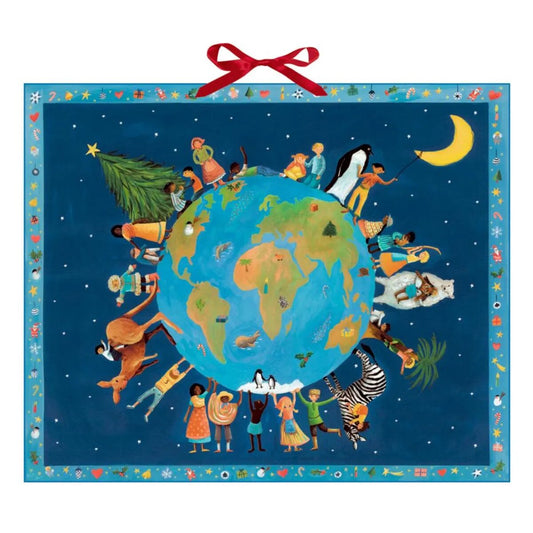 Coppenrath Verlag Weihnachten bei den Kindern der Welt, Zettel-Adventskalender
