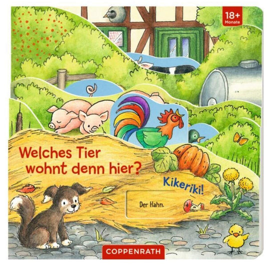 Coppenrath Verlag Welches Tier wohnt denn hier? - Kikeriki!